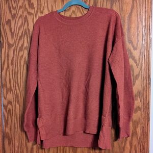 Pulse Boutique Maroon Knit Top